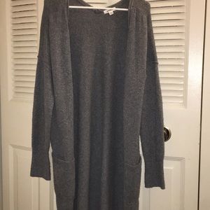 Grey cardigan